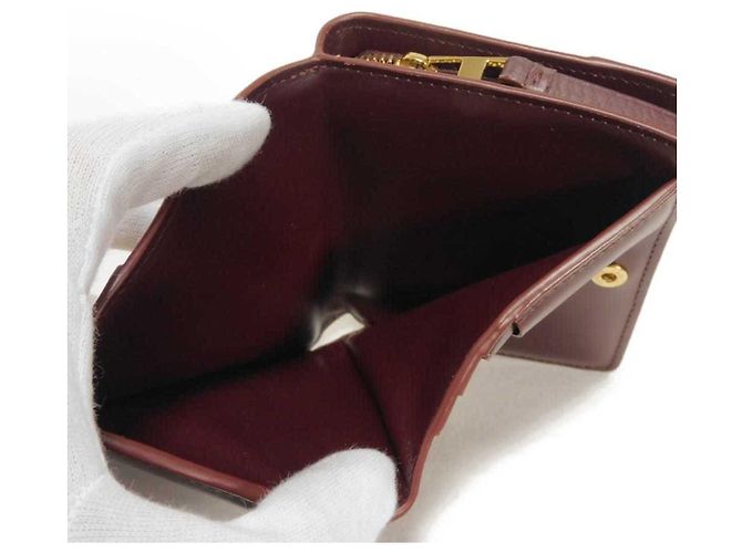 Cartera compacta con cremallera Loewe Puzzle Castaño Verde - vista 12