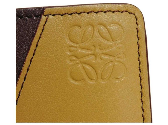Cartera compacta con cremallera Loewe Puzzle Castaño Verde - vista 19