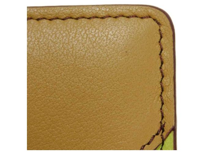 Cartera compacta con cremallera Loewe Puzzle Castaño Verde - vista 20