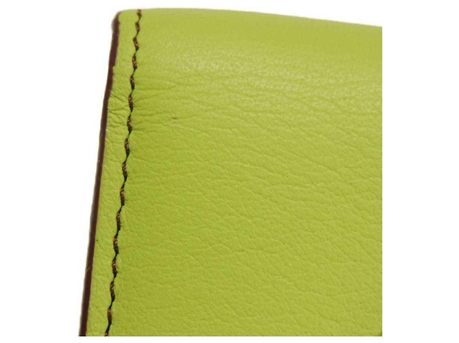 Cartera compacta con cremallera Loewe Puzzle Castaño Verde - vista 21