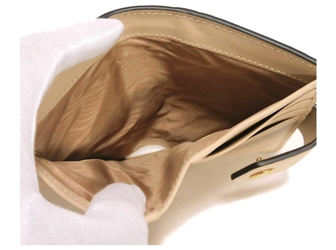 Cartera Gucci Bi-Fold en Light Beige - vista 10