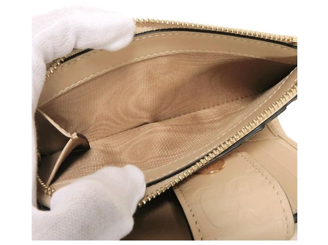 Cartera Gucci Bi-Fold en Light Beige - vista 13