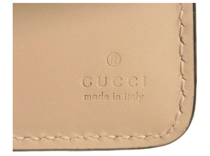 Cartera Gucci Bi-Fold en Light Beige - vista 6