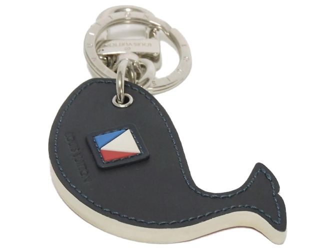 Portachiavi e Ciondolo per Borsa Louis Vuitton Bianco Rosso Blu navy - vista 2