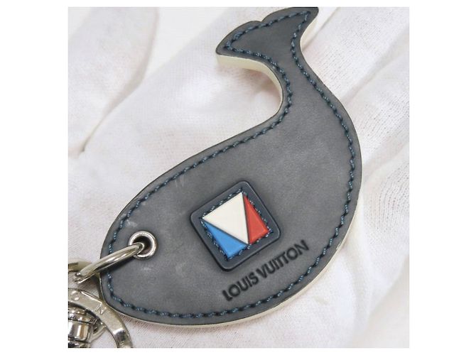 Portachiavi e Ciondolo per Borsa Louis Vuitton Bianco Rosso Blu navy - vista 5