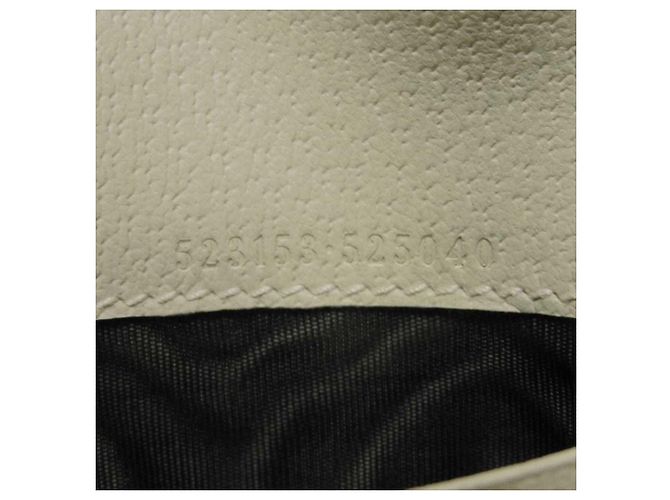 Cartera Continental Gucci Ophidia GG Flora Blanco - vista 8
