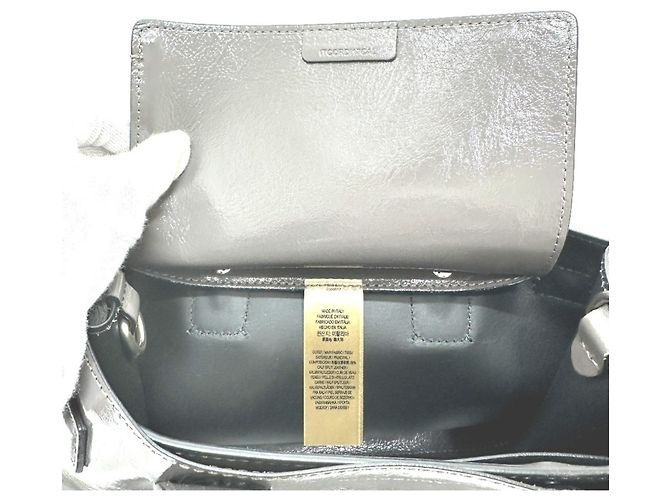 Borsa a tracolla 2-Way Soft Banner Burberry Marrone - vista 11