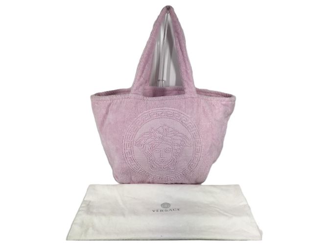 Versace Medusa Logo Große Tote Bag Pink - Ansicht 13