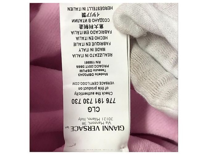 Versace Medusa Logo Große Tote Bag Pink - Ansicht 9