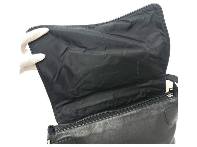 Borsa a tracolla in pelle nera Dolce & Gabbana Nero - vista 10