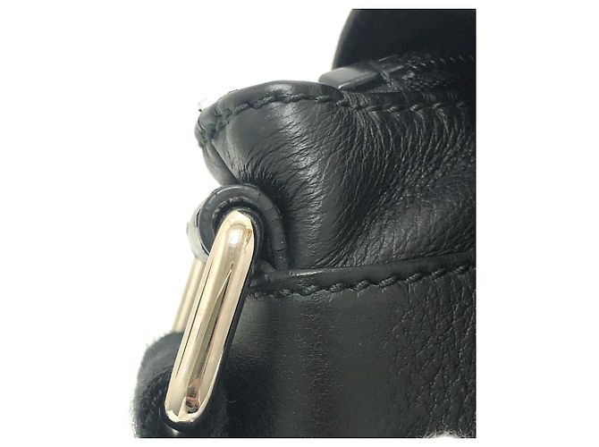 Borsa a tracolla in pelle nera Dolce & Gabbana Nero - vista 15