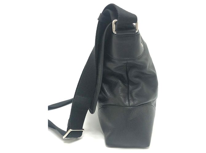 Borsa a tracolla in pelle nera Dolce & Gabbana Nero - vista 4