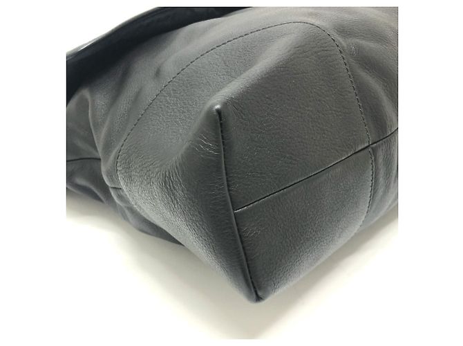 Borsa a tracolla in pelle nera Dolce & Gabbana Nero - vista 8