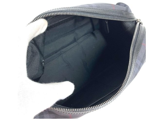Burberry Check Logo Tasche Schwarz - Ansicht 10