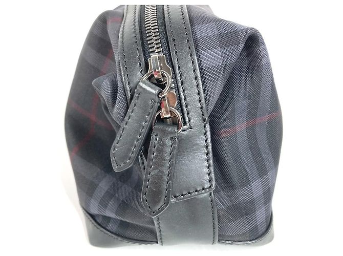 Burberry Check Logo Tasche Schwarz - Ansicht 7