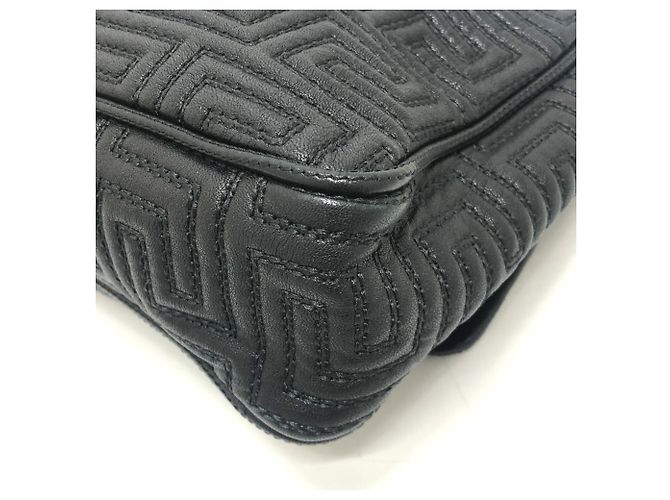 Borsa Valentino Gianni Valentino con motivo Greca Nero - vista 11