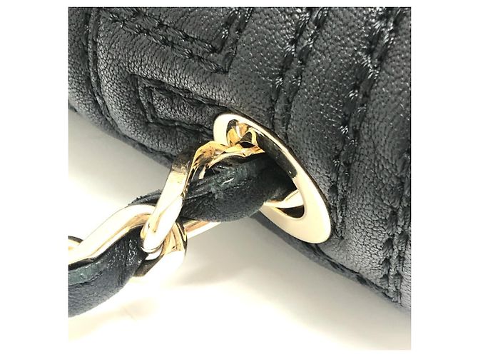 Borsa Valentino Gianni Valentino con motivo Greca Nero - vista 13