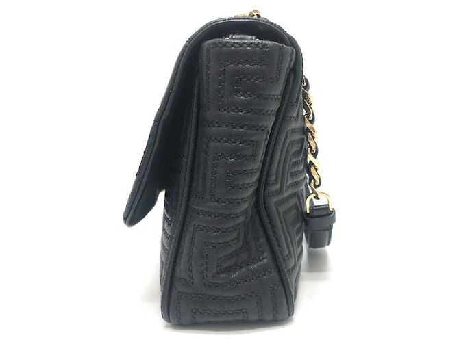Borsa Valentino Gianni Valentino con motivo Greca Nero - vista 4