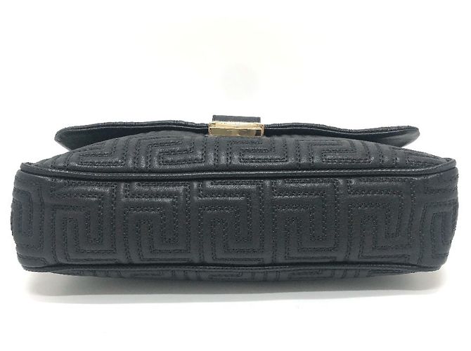 Borsa Valentino Gianni Valentino con motivo Greca Nero - vista 6