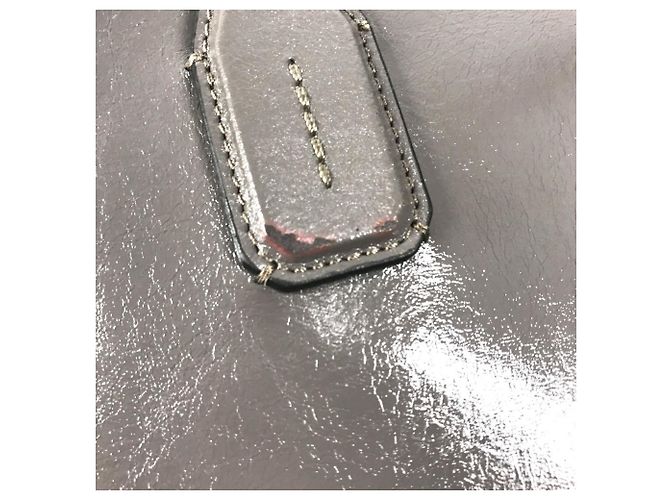Burberry Business-Tasche aus grauem Leder Braun - Ansicht 14