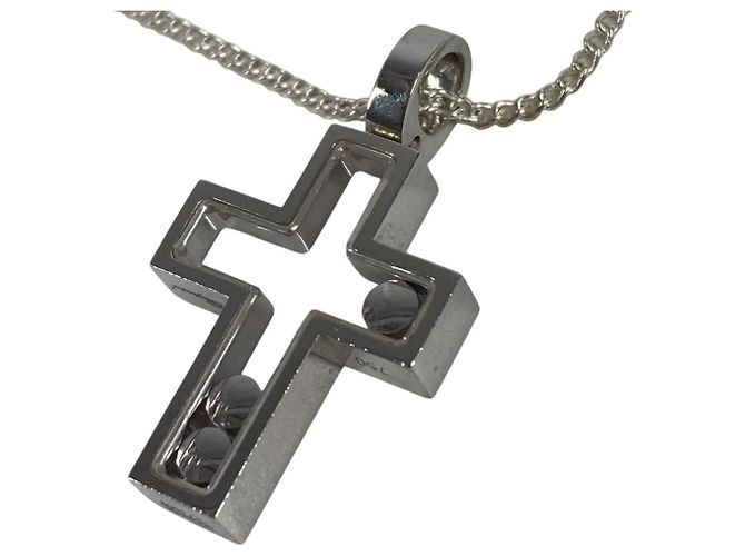 Chopard Happy Diamonds Kreuzkette Silber - Ansicht 16