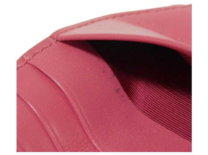 Cartera bi-fold Gucci en Bamboo Rosa - vista 11