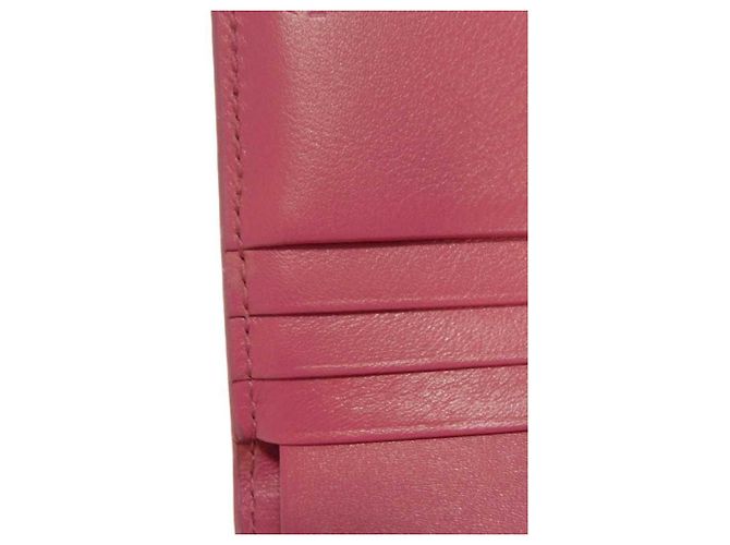Cartera bi-fold Gucci en Bamboo Rosa - vista 13