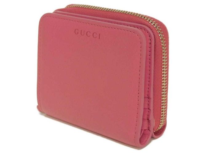 Cartera bi-fold Gucci en Bamboo Rosa - vista 2