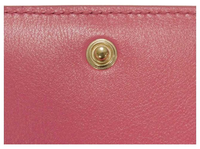Cartera bi-fold Gucci en Bamboo Rosa - vista 9