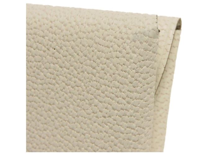 Hermès Portamonete Hermes Calvi Duo Bianco Crudo - vista 15