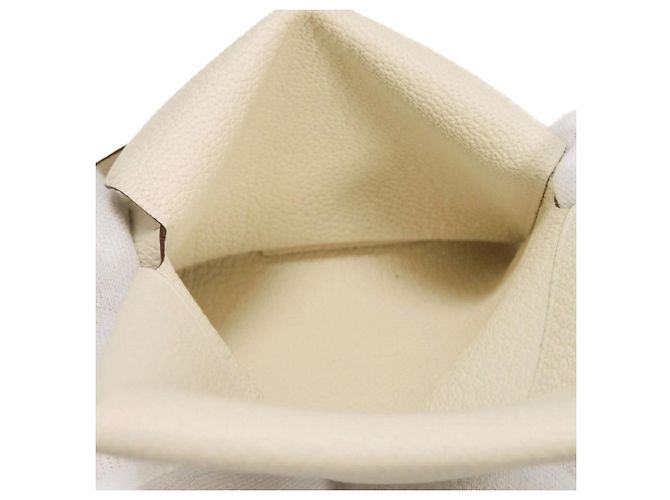 Hermès Portamonete Hermes Calvi Duo Bianco Crudo - vista 9