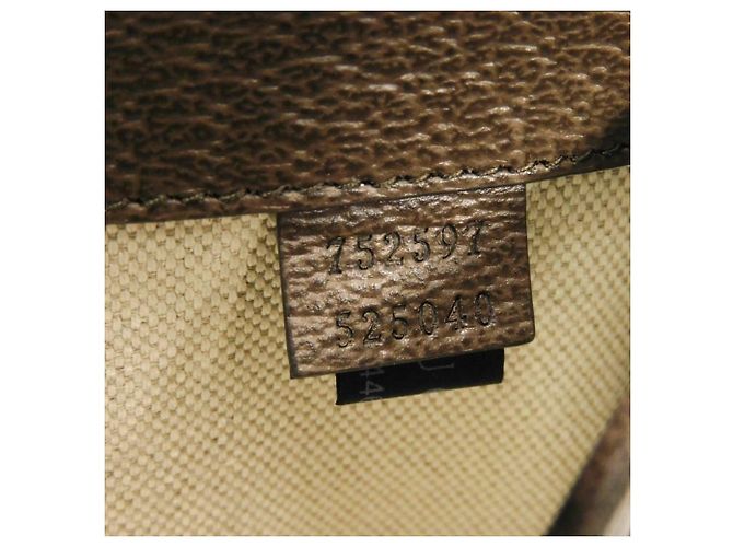Borsa a tracolla Gucci GG Monogram Camouflage Beige - vista 7