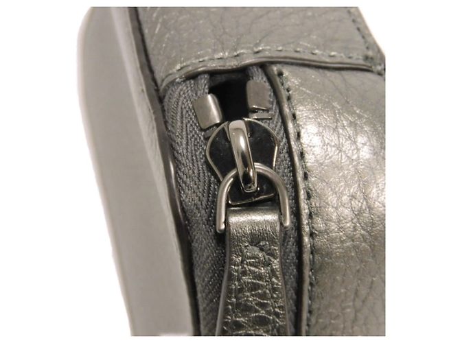 Borsa a tracolla Fendi Gunmetal Metallico - vista 10