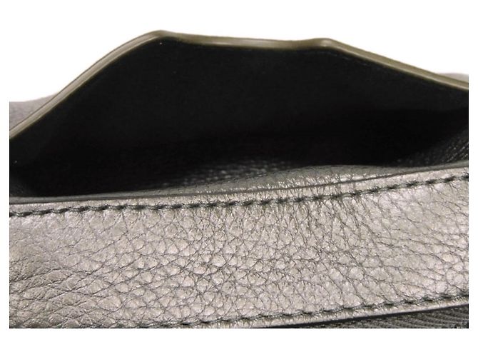 Borsa a tracolla Fendi Gunmetal Metallico - vista 16