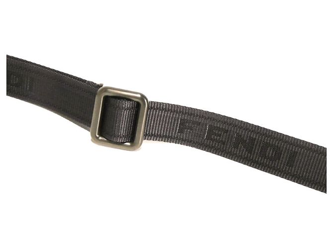 Borsa a tracolla Fendi Gunmetal Metallico - vista 20