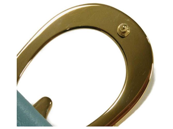 Cintura Standard Gucci Celeste e Giallo Blu chiaro - vista 4