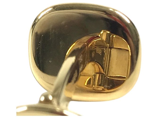 Autre Marque Abotoaduras Patek Philippe Golden Ellipse Azul Dourado - vista 11