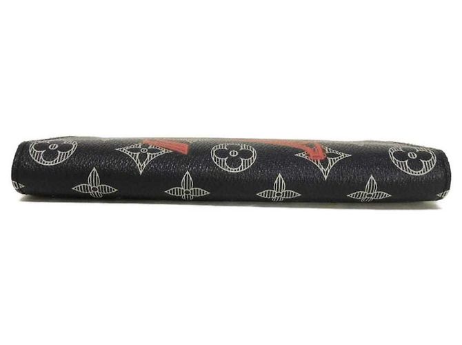 Louis Vuitton Long Wallet Pink White Navy blue Monogram - view 26
