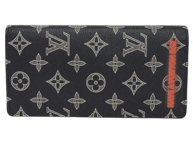Louis Vuitton Long Wallet Pink White Navy blue Monogram - view 3