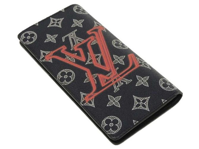 Louis Vuitton Long Wallet Pink White Navy blue Monogram - view 4