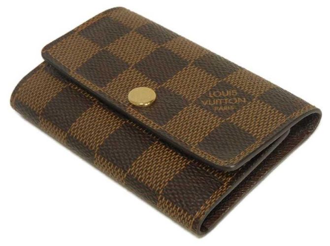 Portallaves Louis Vuitton Damier Canvas Brown Castaño Damier ebene - vista 4