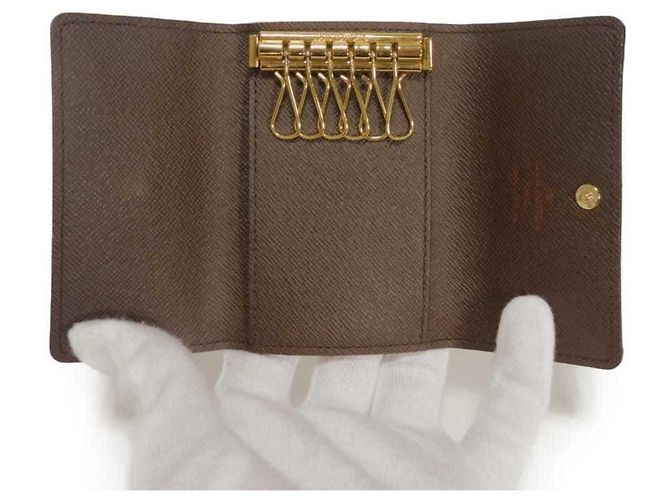 Portallaves Louis Vuitton Damier Canvas Brown Castaño Damier ebene - vista 5