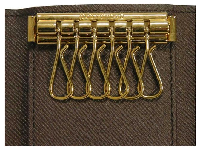 Portallaves Louis Vuitton Damier Canvas Brown Castaño Damier ebene - vista 7