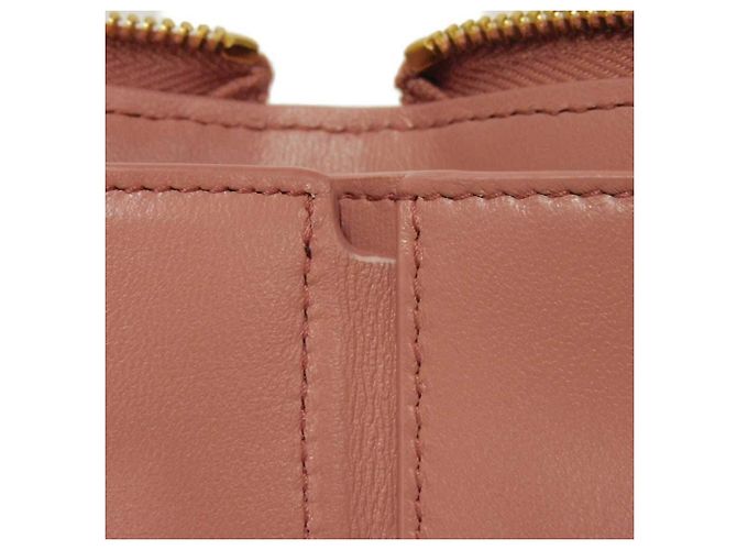 Cartera compacta Yves Saint Laurent Cassandra Rosa Beige - vista 11