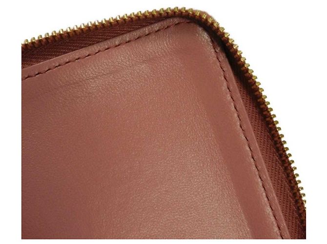 Cartera compacta Yves Saint Laurent Cassandra Rosa Beige - vista 17