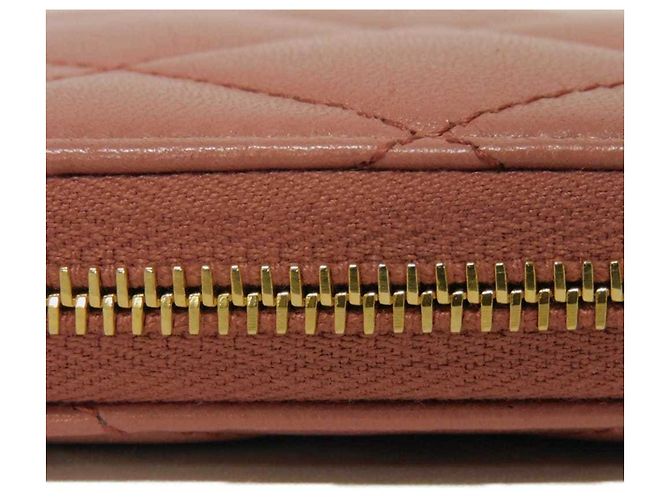 Cartera compacta Yves Saint Laurent Cassandra Rosa Beige - vista 20