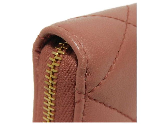 Cartera compacta Yves Saint Laurent Cassandra Rosa Beige - vista 21