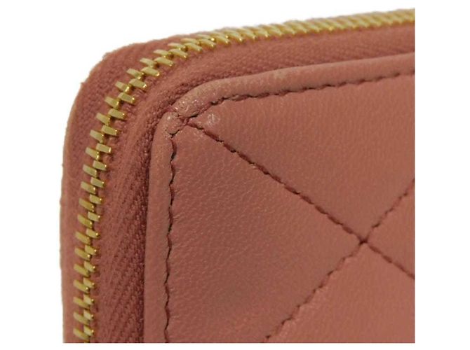 Cartera compacta Yves Saint Laurent Cassandra Rosa Beige - vista 24