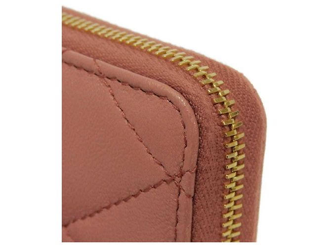 Cartera compacta Yves Saint Laurent Cassandra Rosa Beige - vista 25