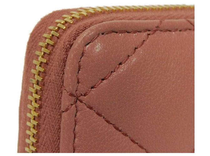 Cartera compacta Yves Saint Laurent Cassandra Rosa Beige - vista 26